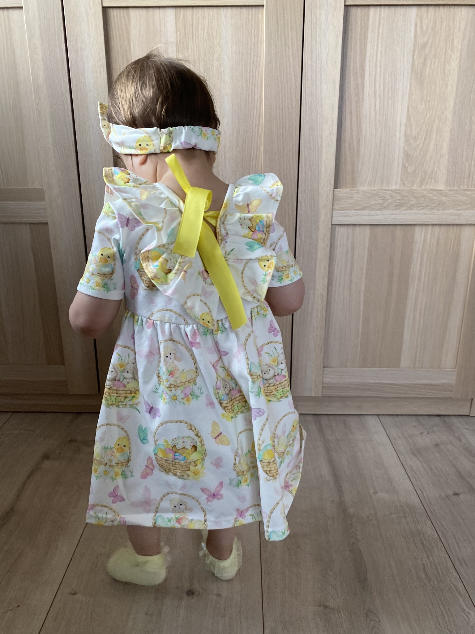 Sukienka Wiosenne Zające ZAPA - obrazek 2