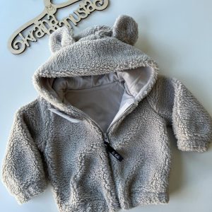 Bluza/ Kurtka Baranek Miś Szary Le Bebe
