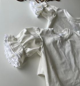 Body/ Bluzka Ecru Koronka ZAPA