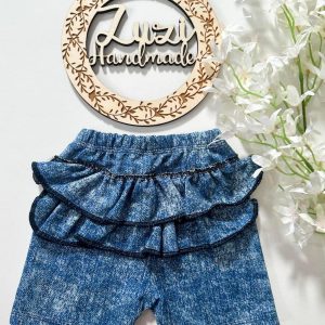 Kolarki Z Falbankami Jeans Zuzi Handmade