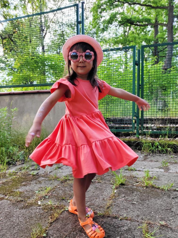 Sukienka Kręcąca Się KLAWO 3 Wzory - obrazek 2