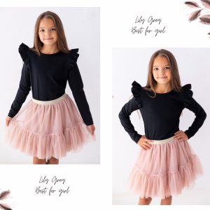 Czarna Bluzka Lily Grey