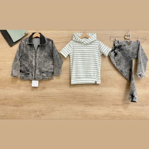 Katana jeansowa ACID LIGHT BLACK od MIMI