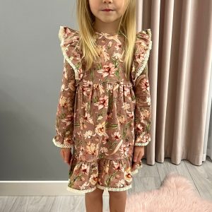Sukienka Jesienne Kwiaty Haydi
