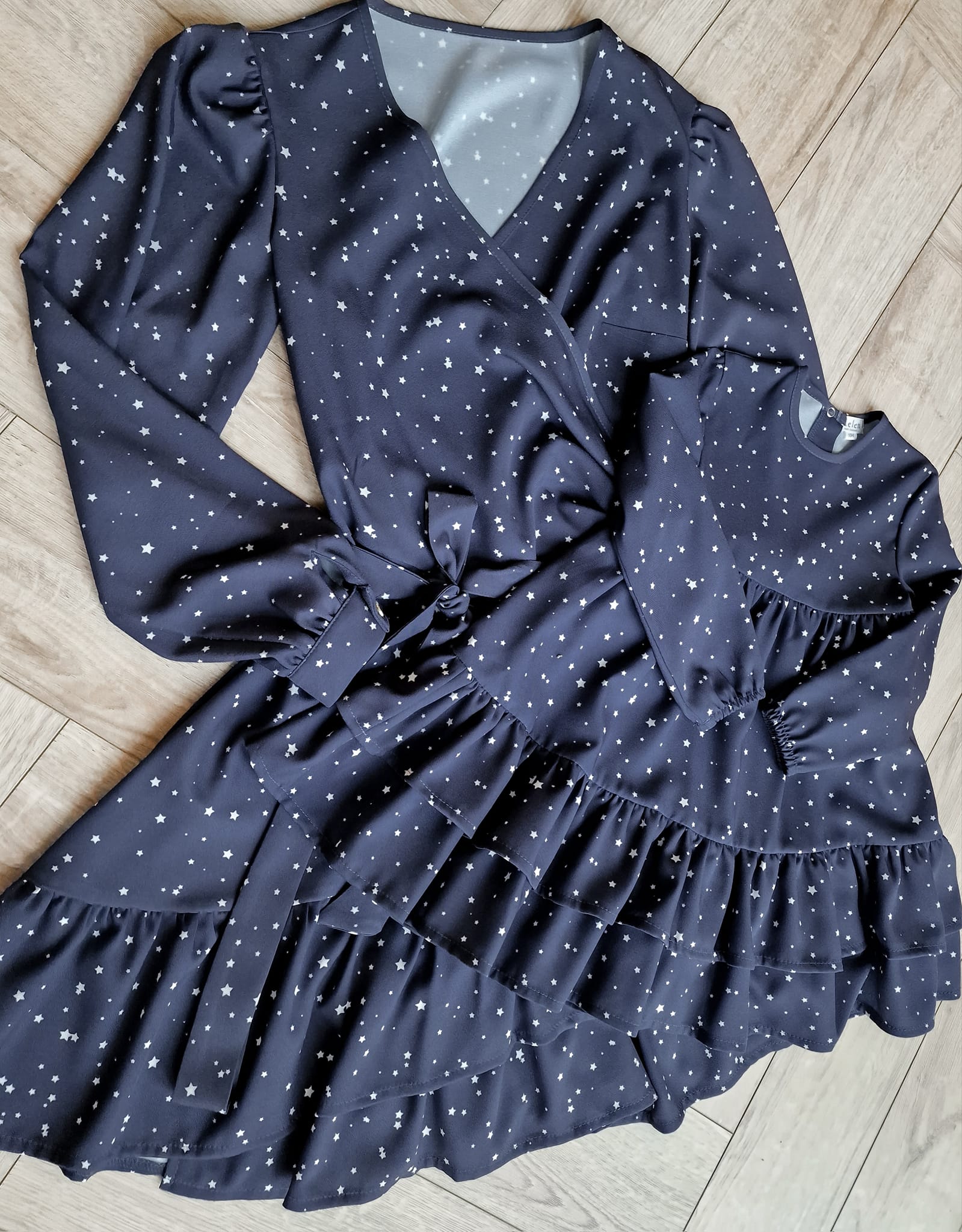 Sukienka Granat Gwiazdeczki Helen - obrazek 10