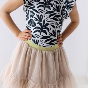 Bluzka Liście Lily Grey