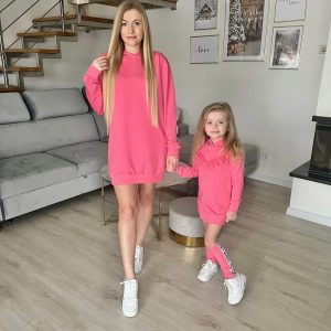 Tunika Mama Córka Guma Balonowa Zapa