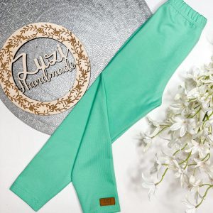 Legginsy Mięta Zuzi Handmade