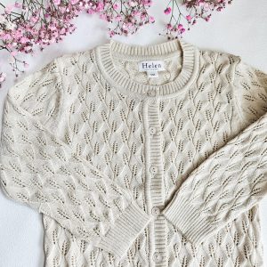 Sweterek Ażurowy Beż Helen