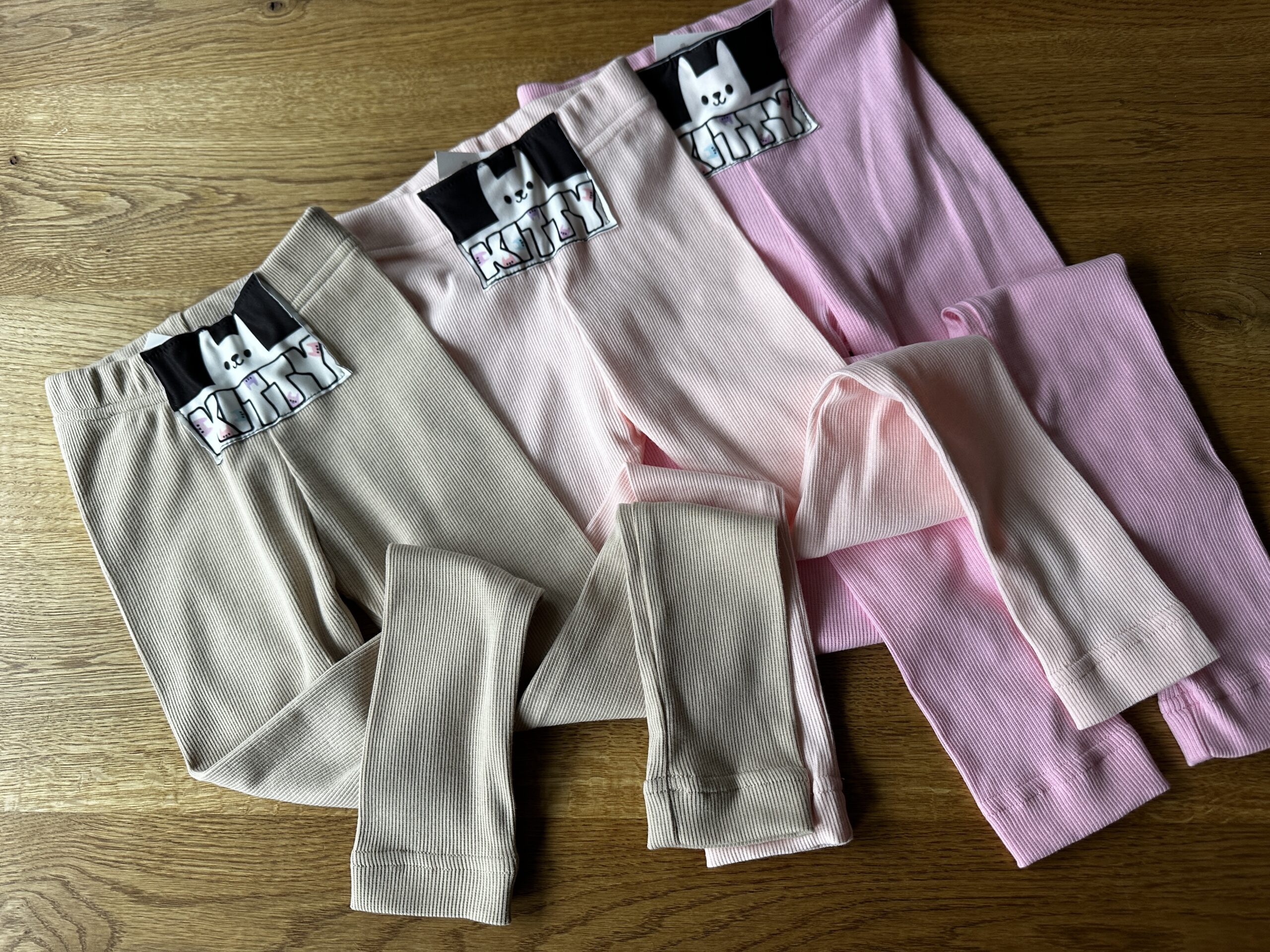 Legginsy Prążek Morela Igomill - obrazek 4