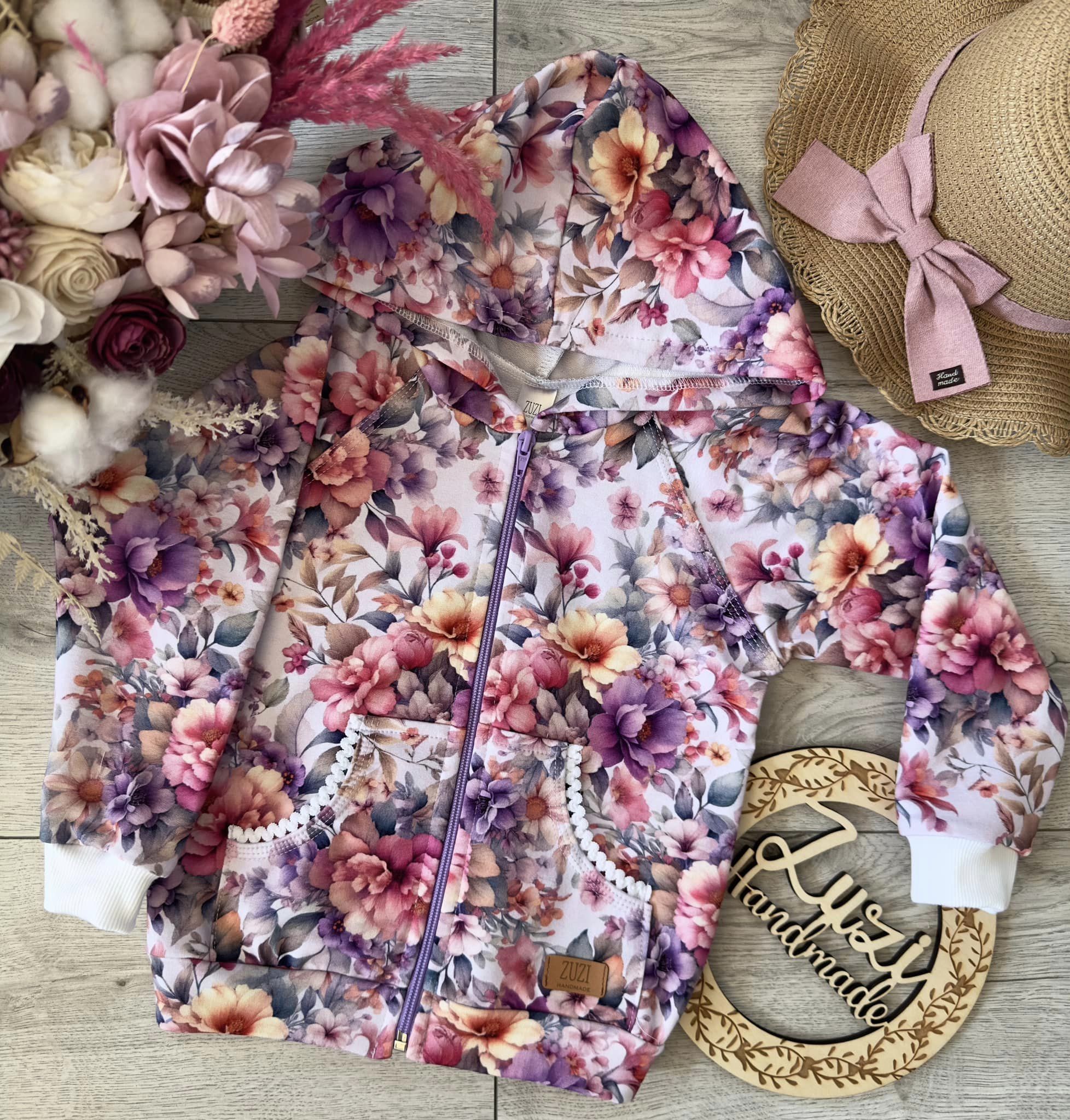 Bluza Kwiaty Zuzi Handmade - obrazek 3