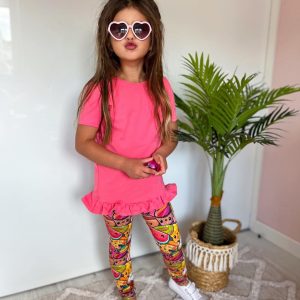 Tunika Soczysty Róż Zuzi Handmade