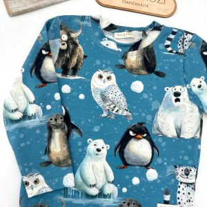 Bluzka Arktyczne Zwierzaki Brat Auri&Rozi