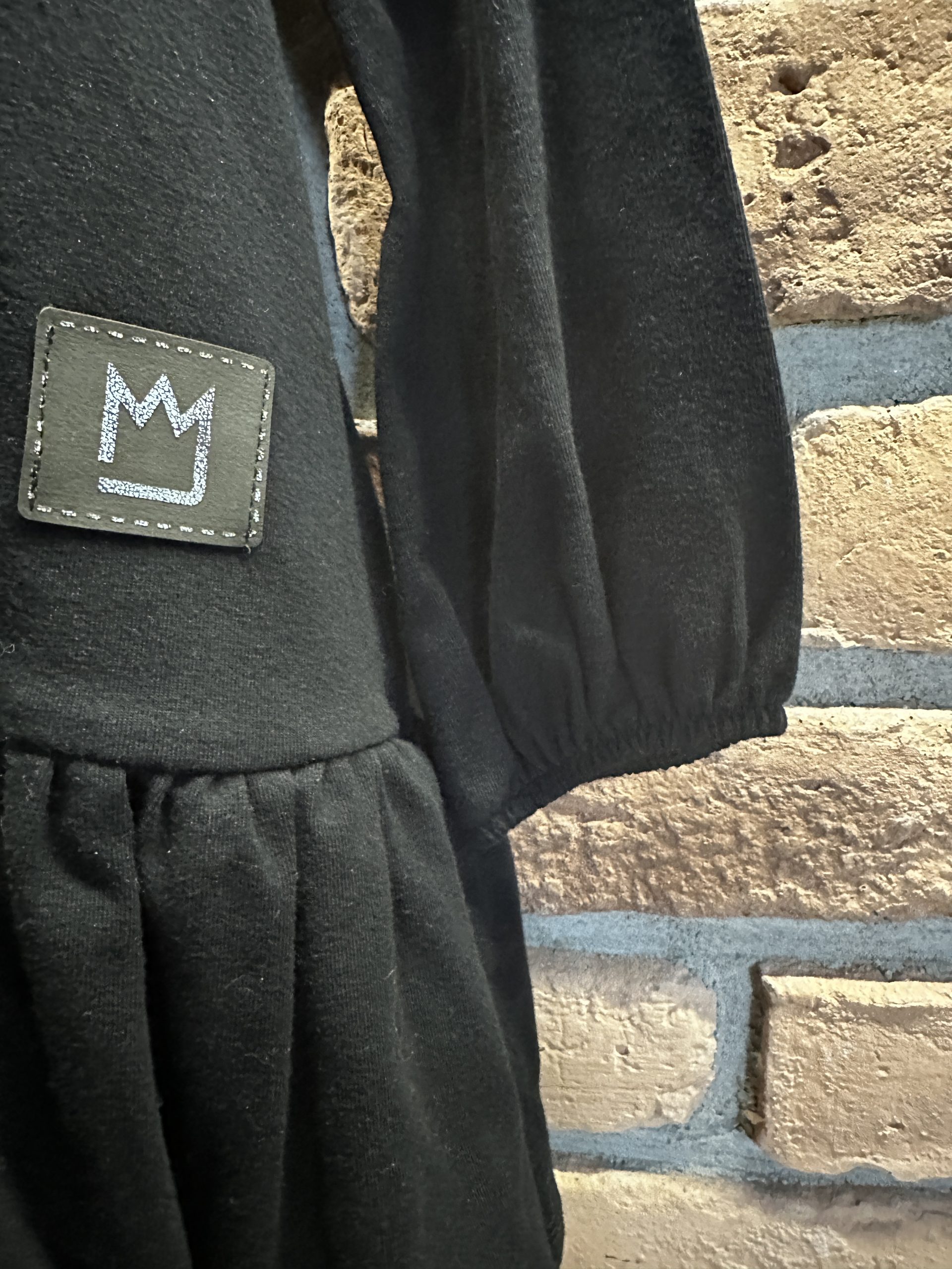 Sukienka Czarna Z Tiulem MIMI - obrazek 5