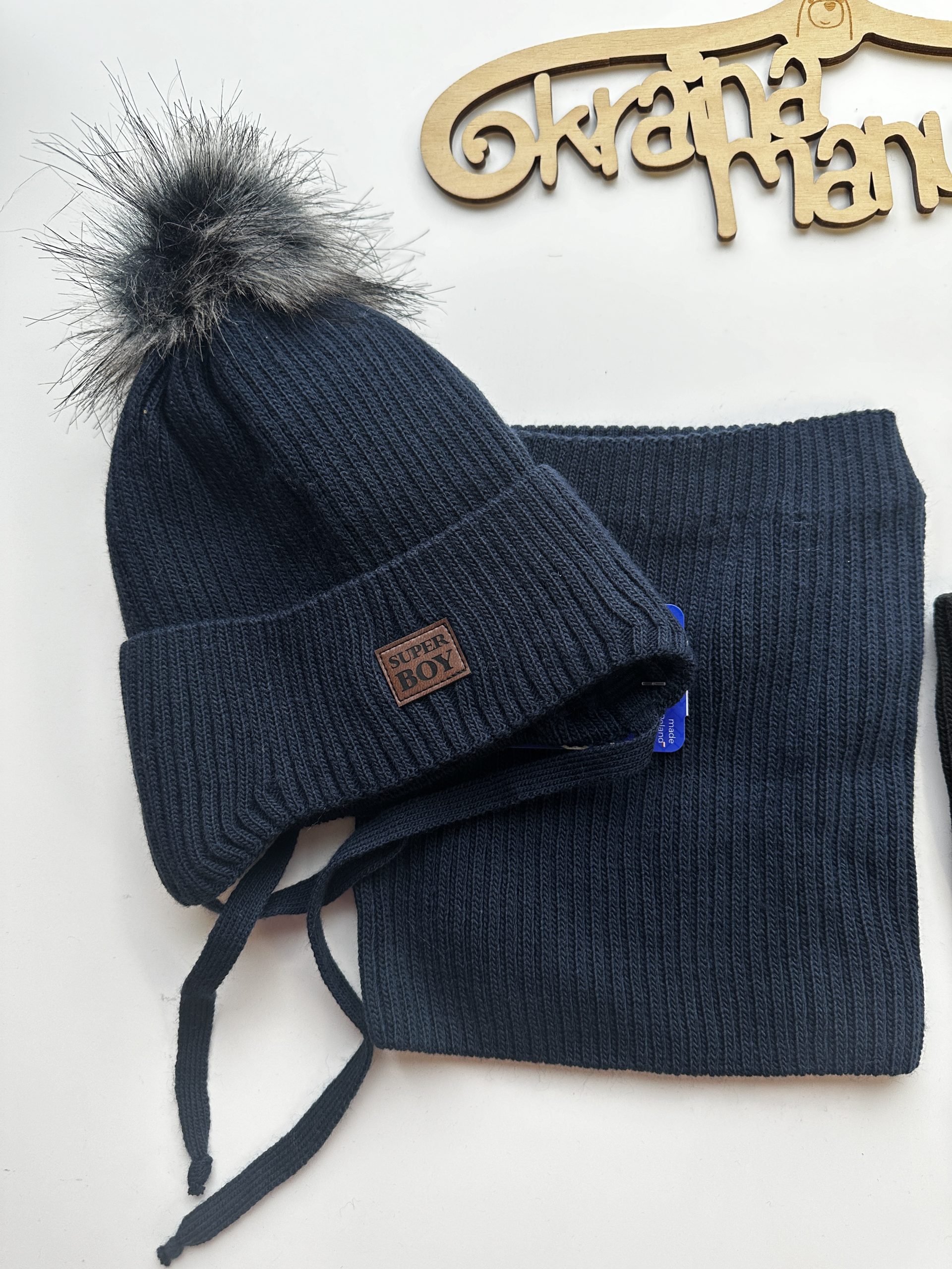 Komplet Zimowy Super Boy 2 Kolory - obrazek 3