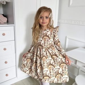 Sukienka Leśne Zwierzątka Klawo