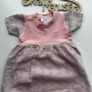 Sukienka Letnia Morela Ażur Zuzi Handmade, 80