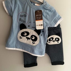 Komplet Letni Niebieska Panda