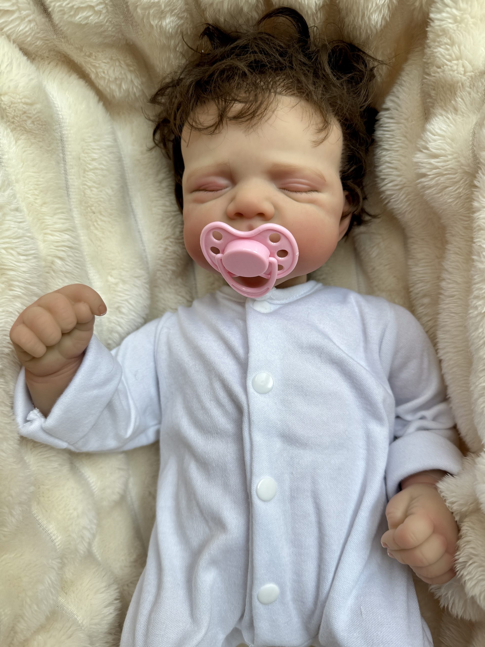 Realistyczna Lalka Z Czuprynką 48 cm - obrazek 8