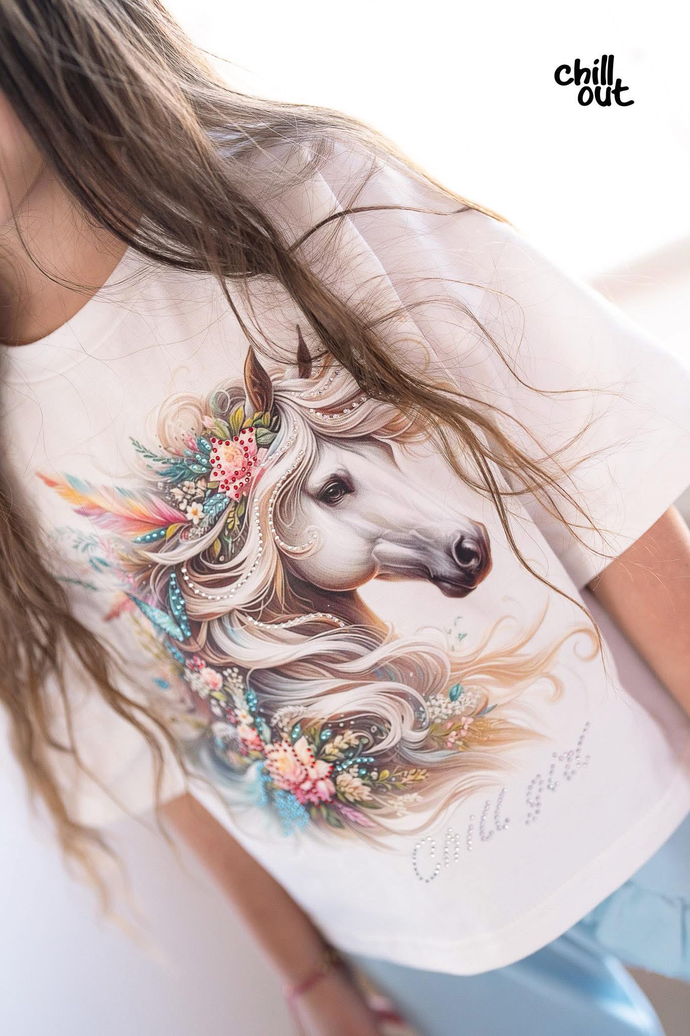 Spodnie Falbanki Błękit Chill Out - obrazek 5