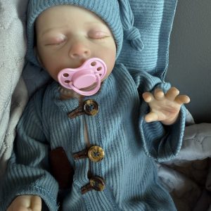 Realistyczna Lalka Śpiący Kubuś Z Podusią, 50 cm