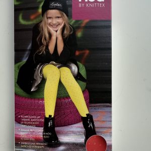 Rajstopy Grube Czerwone Marietta, 120 DEN Knittex