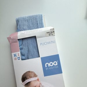 Rajstopki Niemowlęce Puchatki, Baby Blue 68/74