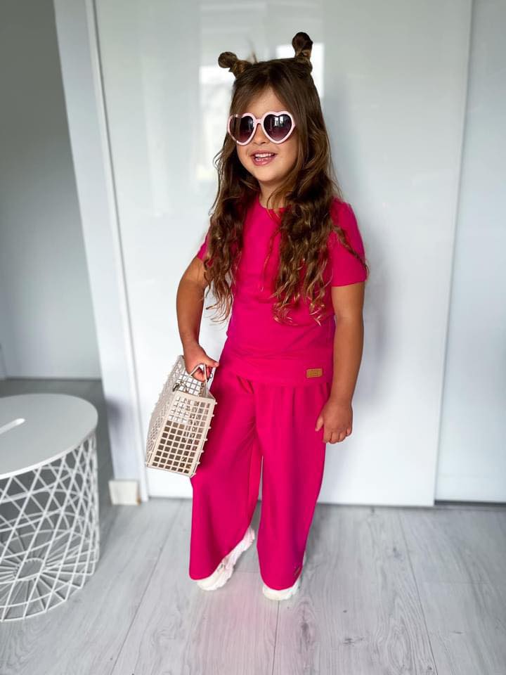 Kuloty Fuksja Zuzi Handmade - obrazek 2