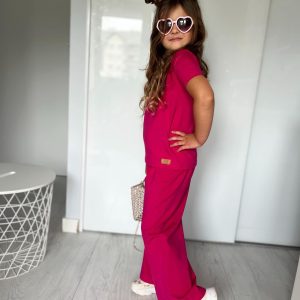 Kuloty Fuksja Zuzi Handmade