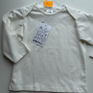 Śmietankowa Bluzeczka Ecru Dyrdymałki, 86/92