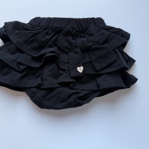 Bloomers Falbanki Czarny Haydi, 80
