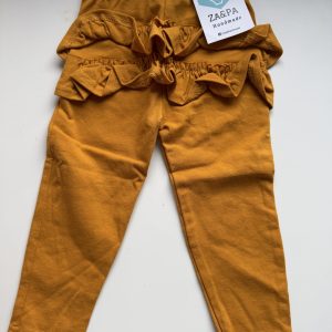 Legginsy Falbanki Musztarda ZaPa, 80
