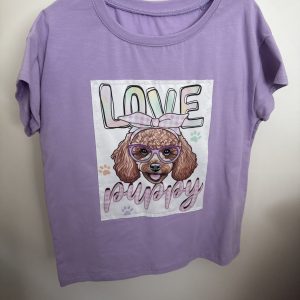 Koszulka Love Puppy Lila Igomill