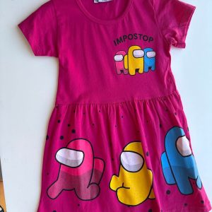 Różowa Sukienka Letnia